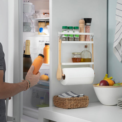 Tidy Habit™ Foldable Magnetic Fridge Organizer