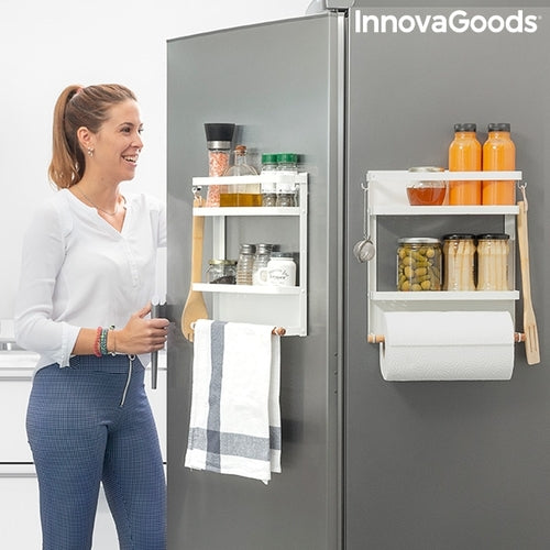 Tidy Habit™ Foldable Magnetic Fridge Organizer