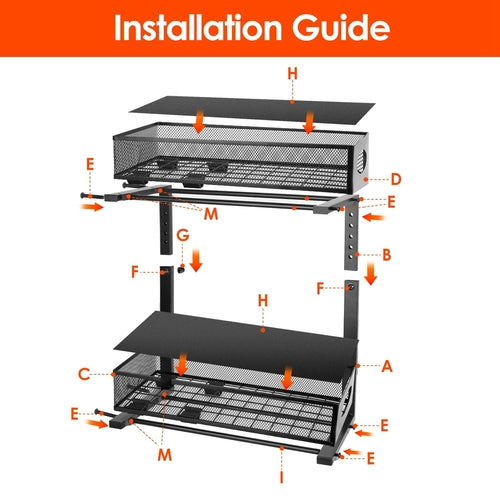 Tidy Habit™ 2-Tier Slide-Out Cabinet Organizer (2-Pack)